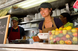 Lunch trucks at Drexel